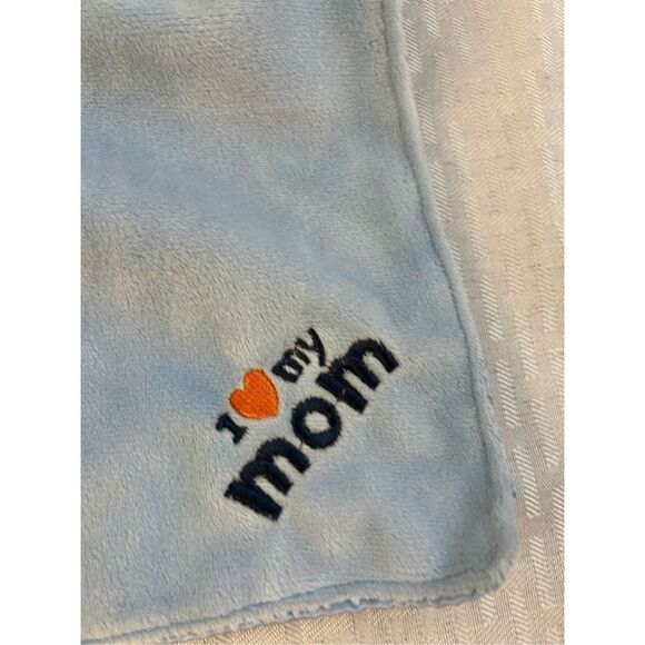 Carters infant blankie blue bear rattle new 14x14 replacement - Picture 2 of 9